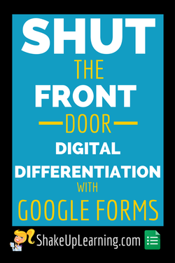 Shut the Front Door! Digital Differentiation with Google Forms