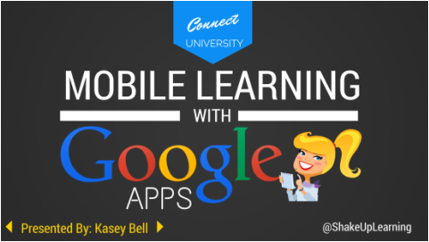 Mobile Learning with Google Apps | Shake Up Learning | www.shakeuplearning.com