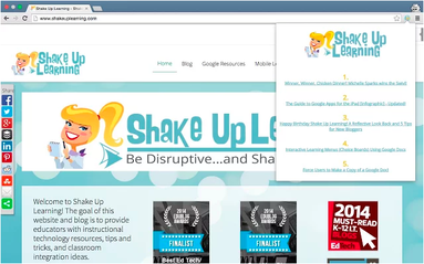 Shake Up Learning Favorite Chrome Extensions! #GAFE #Google #GoogleChrome #edtech